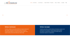 Desktop Screenshot of praesidiumspa.it