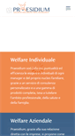 Mobile Screenshot of praesidiumspa.it